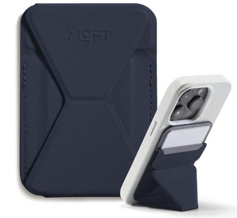 Magnetic Leather Card Holder & Stand – Foldable MagSafe Wallet for iPhone 12-16