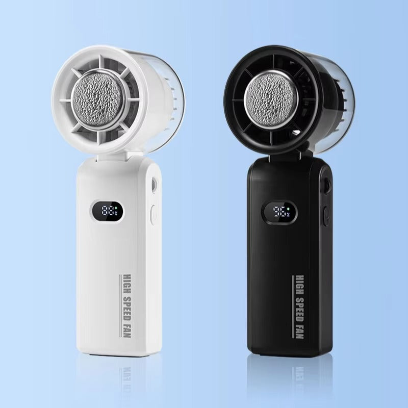 Xiaomi 100-Speed Mini Handheld Fan – Rechargeable Portable Fan with Ice Cooling, Smart Display, Ultra Quiet Design for Travel & Outdoor Use