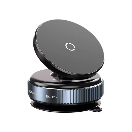 Vacuum Magnetic Car Phone Holder — Universal Suction Cup Stand for iPhone Pro Max & Samsung | Mirror, Gym, Bath & Shower Mount