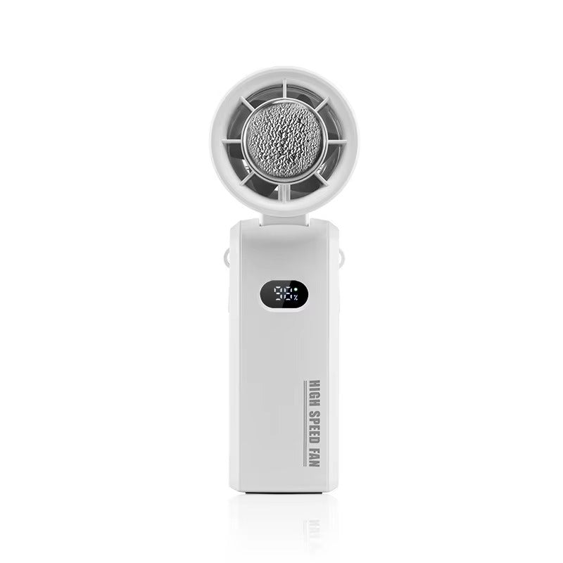 Xiaomi 100-Speed Mini Handheld Fan – Rechargeable Portable Fan with Ice Cooling, Smart Display, Ultra Quiet Design for Travel & Outdoor Use