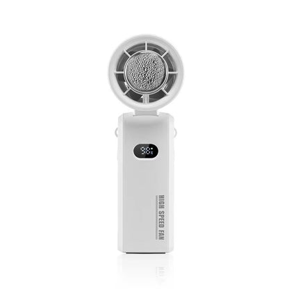 Xiaomi 100-Speed Mini Handheld Fan – Rechargeable Portable Fan with Ice Cooling, Smart Display, Ultra Quiet Design for Travel & Outdoor Use