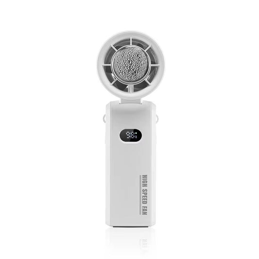 Xiaomi 100-Speed Mini Handheld Fan – Rechargeable Portable Fan with Ice Cooling, Smart Display, Ultra Quiet Design for Travel & Outdoor Use