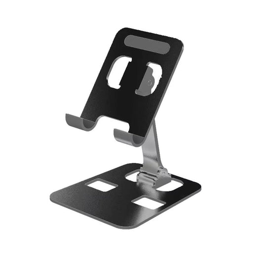 Foldable Aluminum Phone Stand – Adjustable & Sturdy for Desk