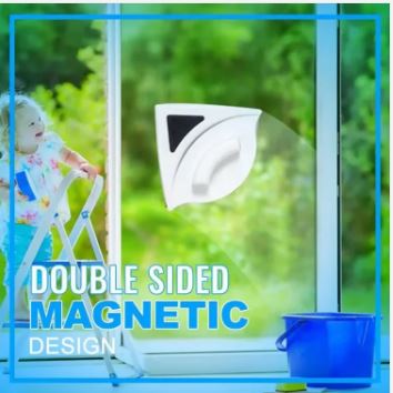 2024 Magnetic Glass Cleaner – Double-Sided, Strong & Effortless Window Cleaning